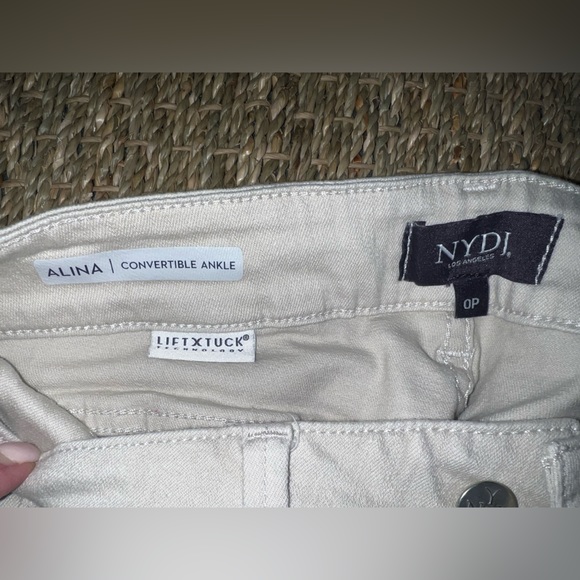 NYDJ ALINA Convertible Ankle Khaki Jeans - Picture 3 of 3